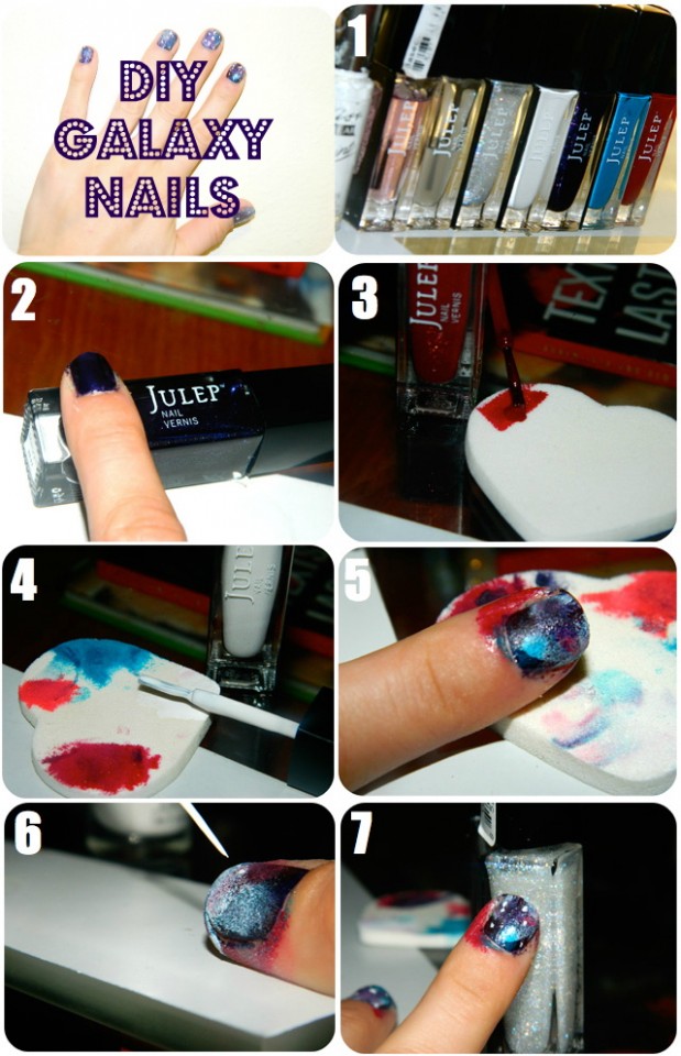 DIY: Sponge Nails