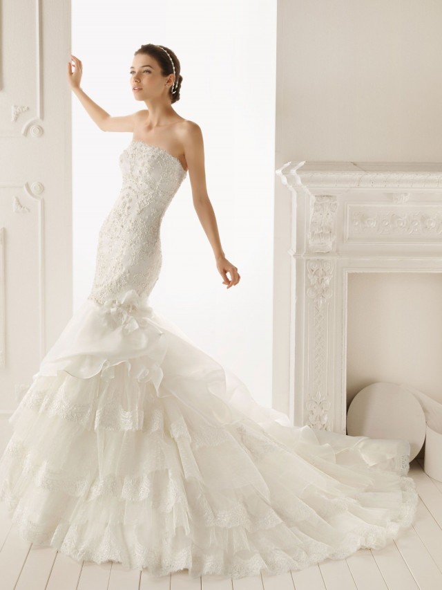 Amazing Mermaid Wedding Dresses 2013