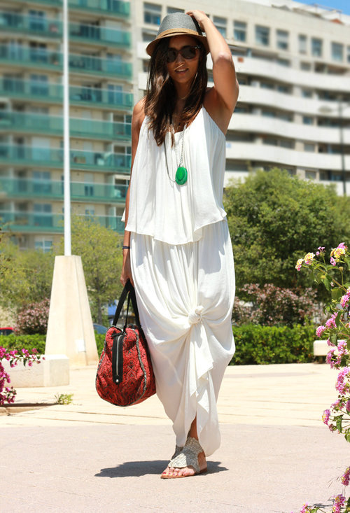 27 Maxi Dresses and Maxi Skirt The Best Street Style Choice For This Summer