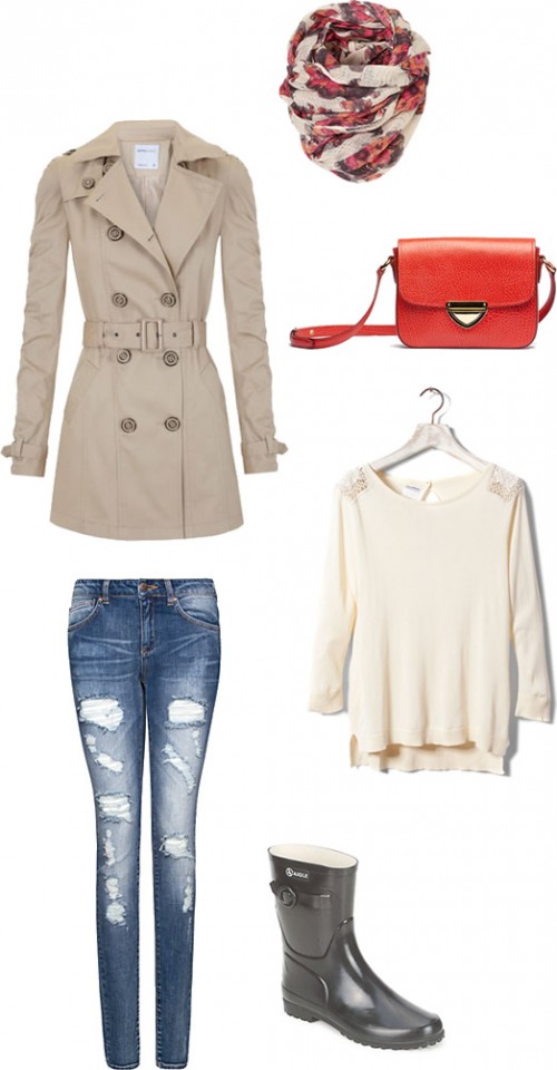 17 Rainy Polyvore Combinations