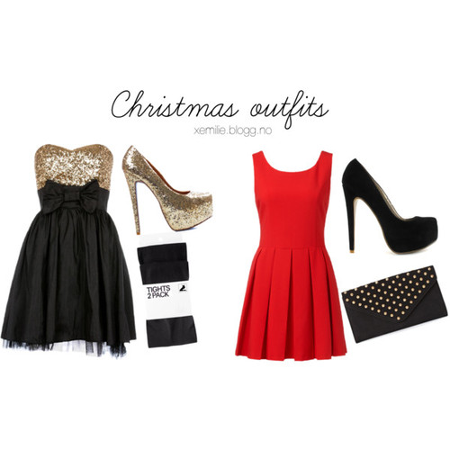 20 Christmas Polyvore Combinations