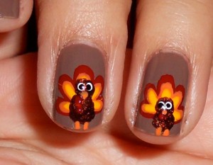 18 Thanksgiving Nail Art Ideas