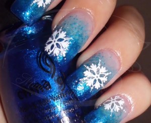 Let It Snow On Your Nails - 20 Snowflake Nail Arts