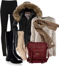 30 Warm And Cozy Polyvore Combinations For The Winter