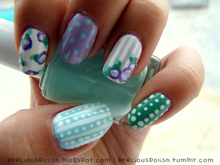 17 Mismatched Nails Designs