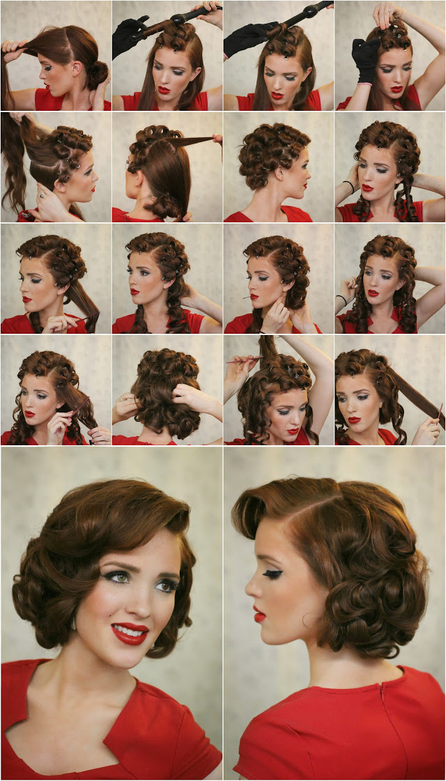 Vintage Hairstyles for Short Hair – BecomeGorgeous.com