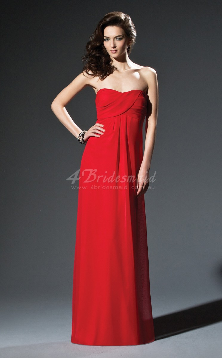 Red Bridesmaid Dresses Will Add A Splash Of Color To Your Special Day
