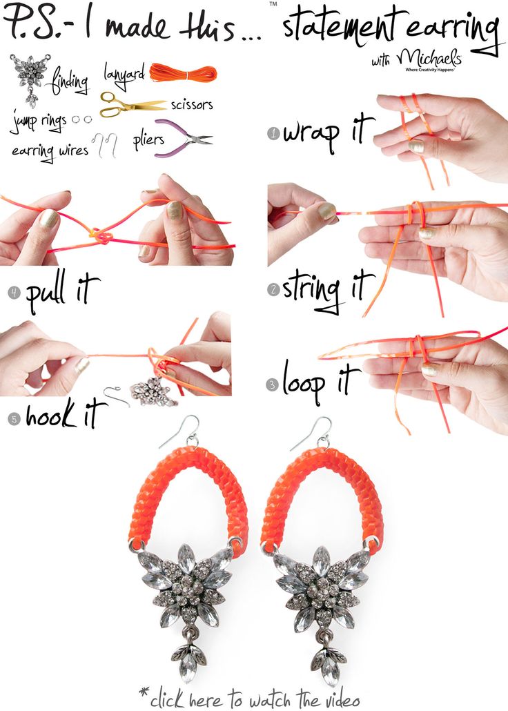 14 Fabulous And Fancy DIY Earrings Ideas