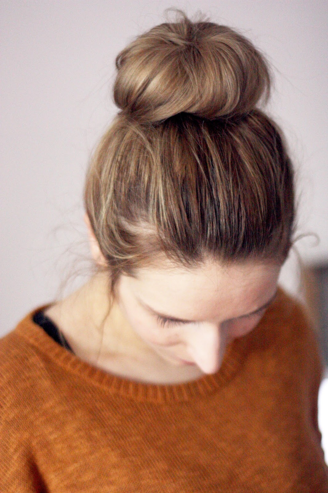 Прически от messy bun