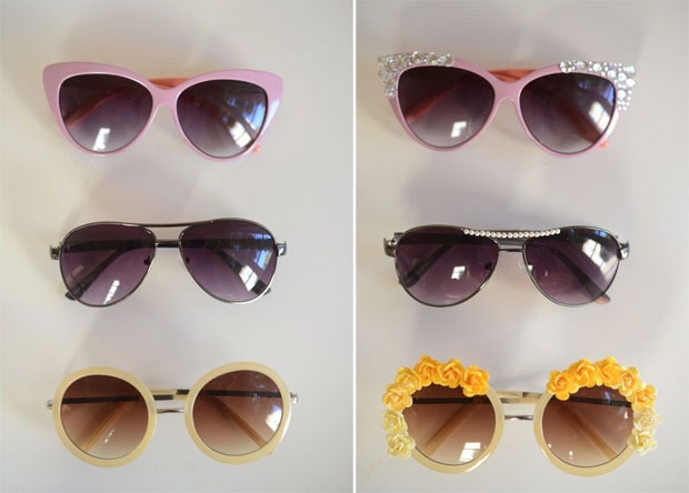 16 DIY Ideas To Embellish Your Sunglasses