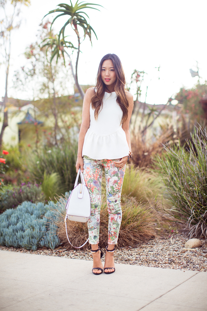 20 Fabulous Early Spring Outfits with Floral Pattern