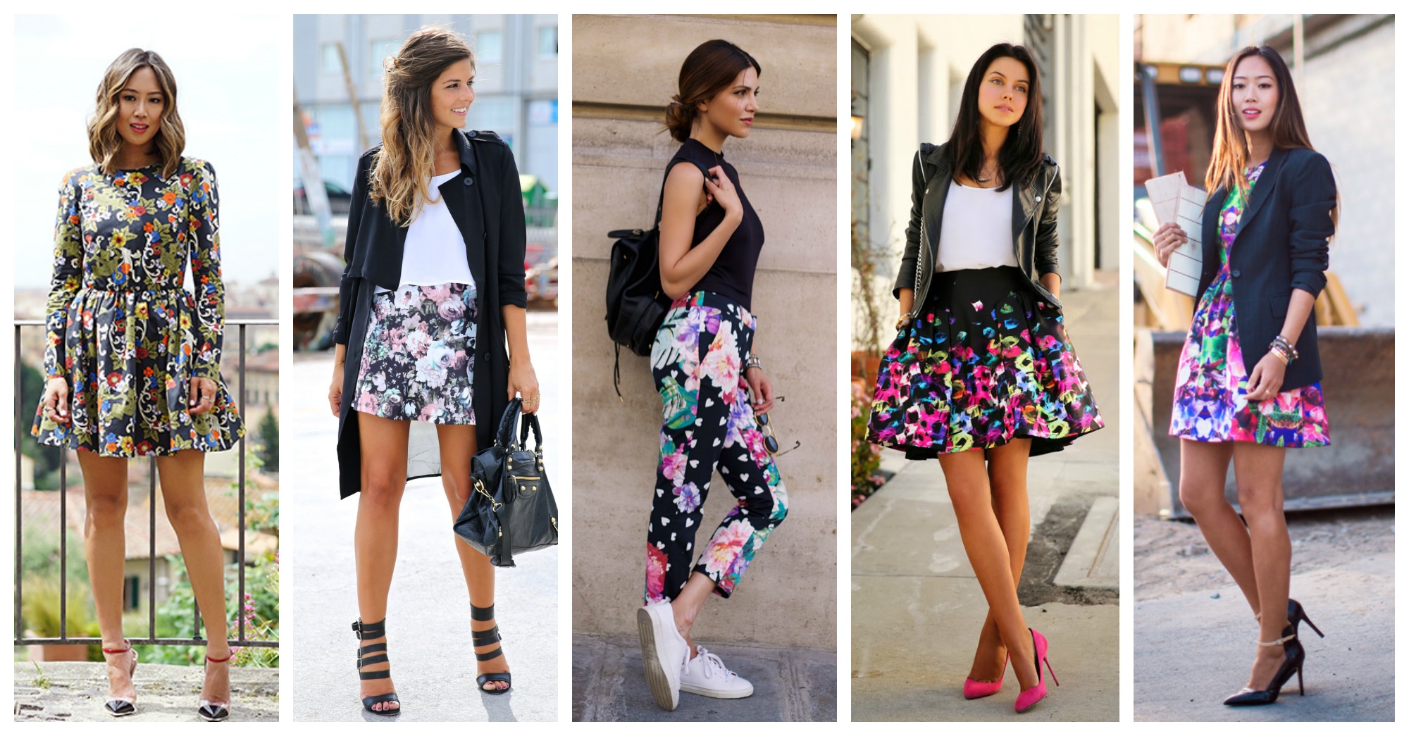 20 Fabulous Early Spring Outfits with Floral Pattern