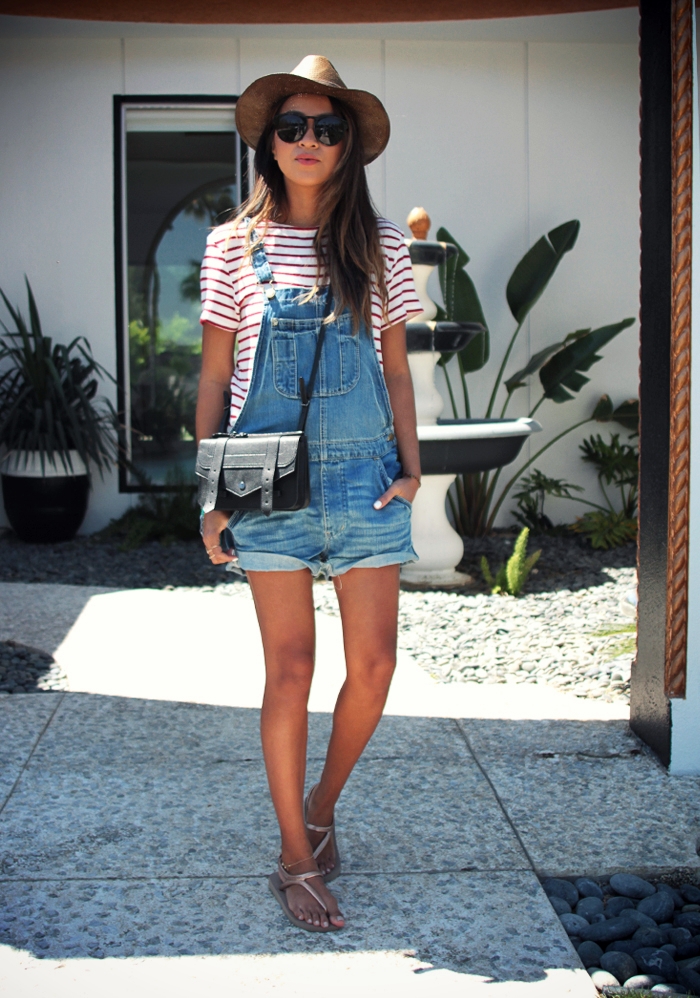 12 Fabulous Ways to Wear Your Denim Overalls This Spring