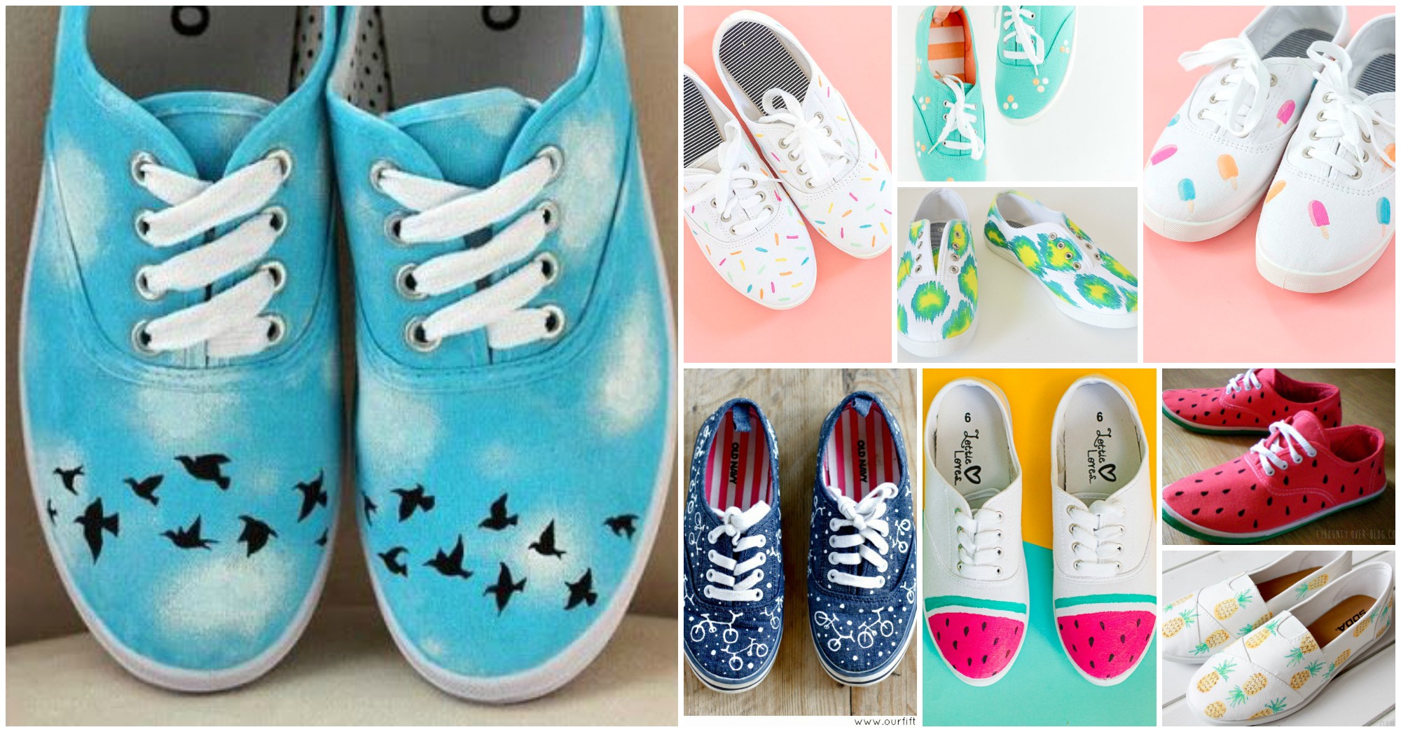 15 Lovely DIY Shoes You Will Love