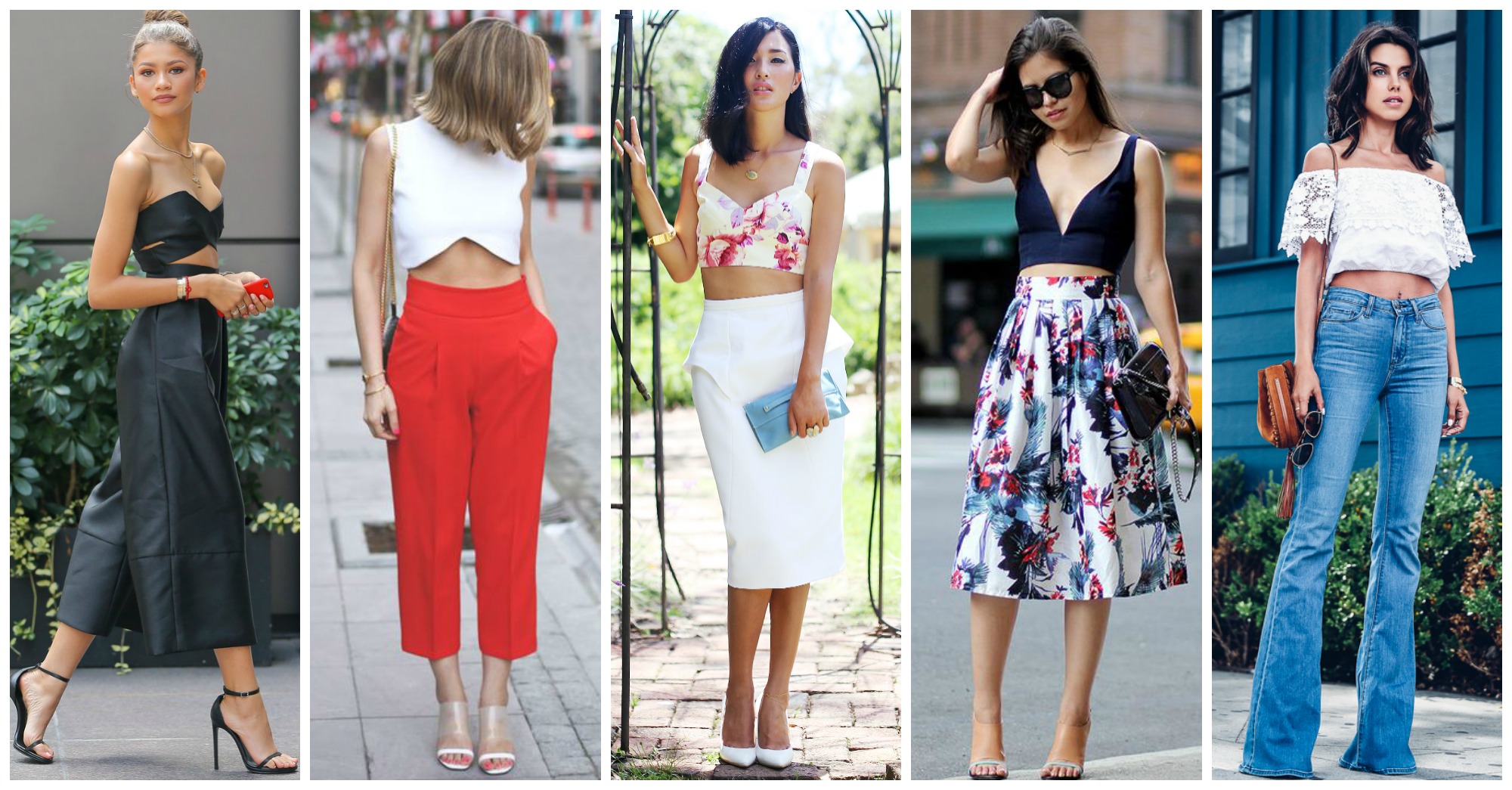 10 Fabulous Street Style Combos With Crop Tops