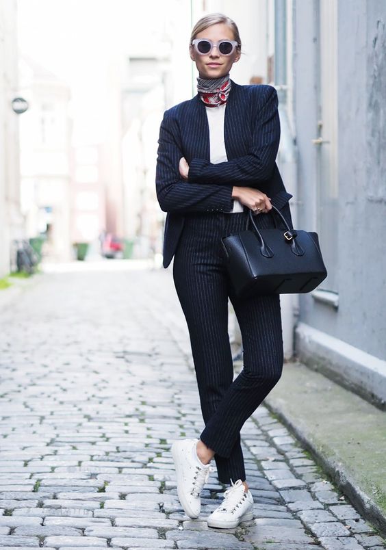10 Ways to Follow the Pinstripe Suiting Trend This Fall