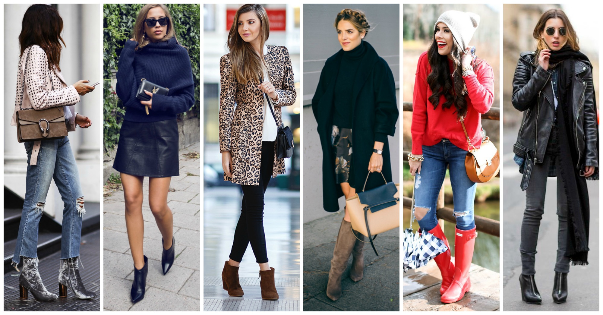 4 Types of Fall Boots and How to Wear Them
