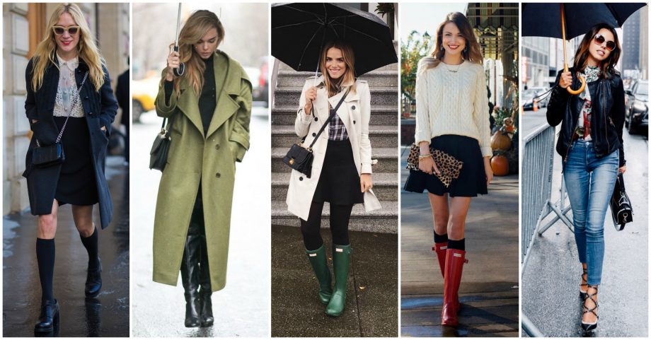 15 Lovely Outfits for Rainy Days