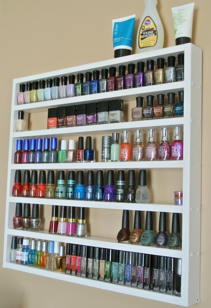 16 DIY Nail Polish Storage Ideas You Need to See