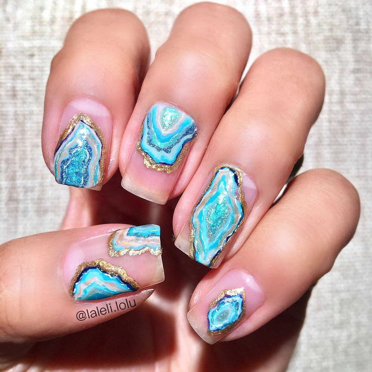 Geode Nail Designs Are the Hottest on Instagram Right Now