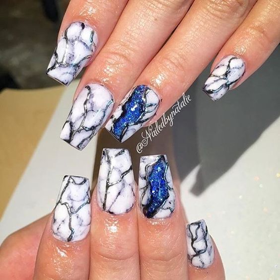 Geode Nail Designs Are the Hottest on Instagram Right Now