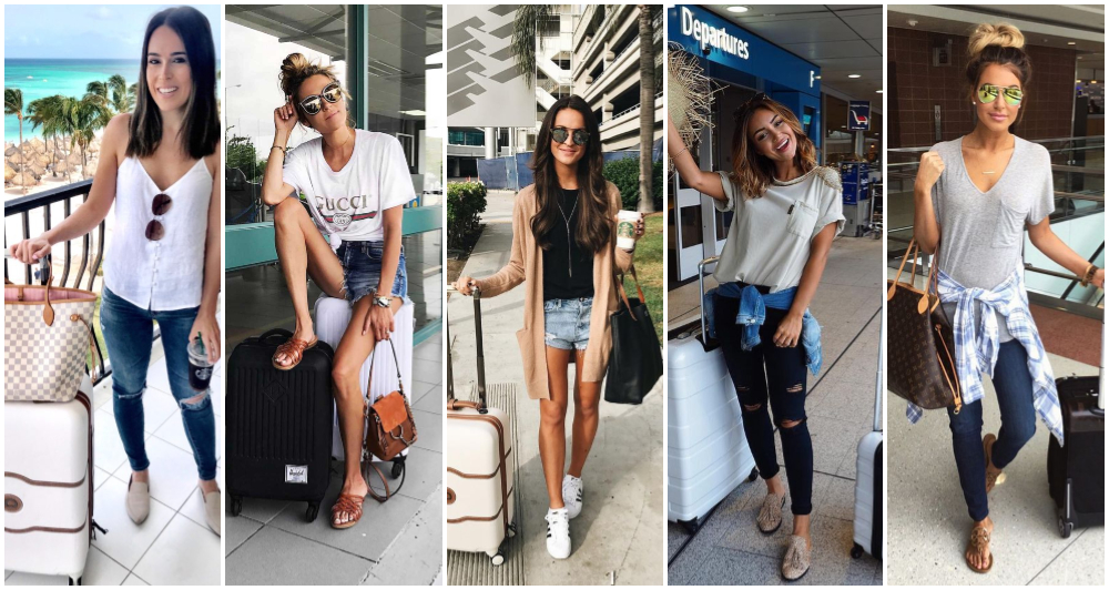 Summer Travel Outfit - The Pretty City Girl